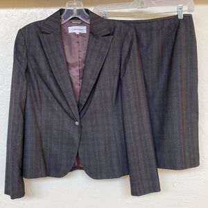 Calvin Klein Blazer & Skirt Set